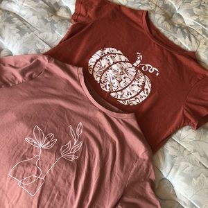 Two t-shirts